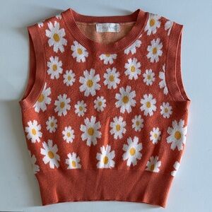 altar’d state Daisy Sleeveless Sweater